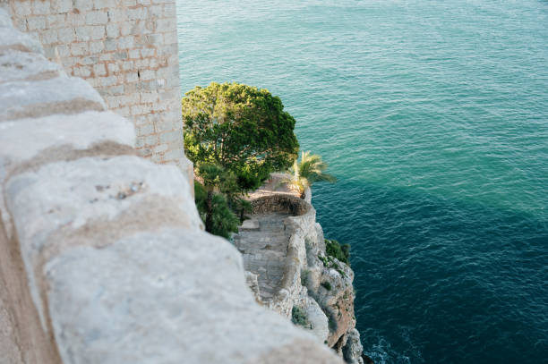 Artillery park in Peniscola, Spain