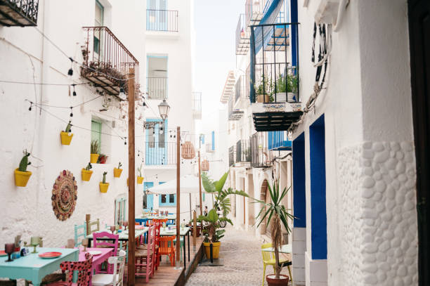 istock Street in Peniscola, Spain 2161619730