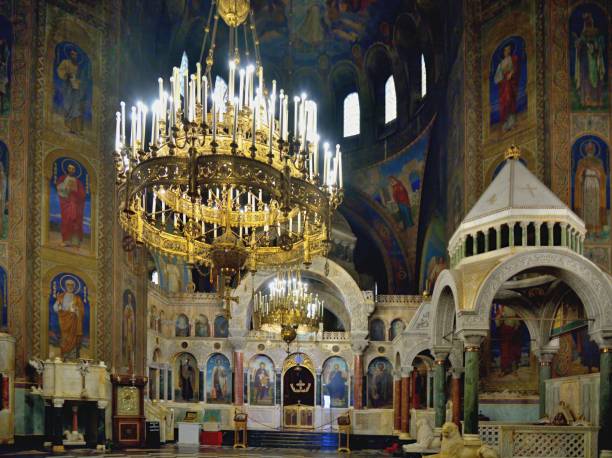 istock Alexander Nevsky Cathedral Altar 2161625491