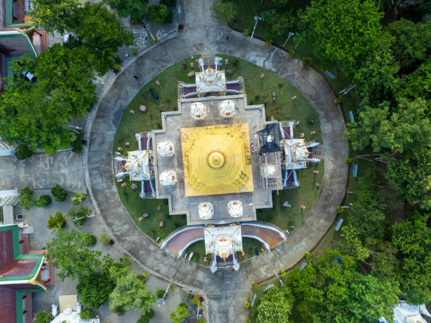 istock Beautiful temple in Chiang Mai, Thailand 2161629880