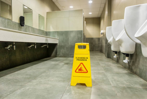 istock cleaning in progress public bathroom toilet 2161629968