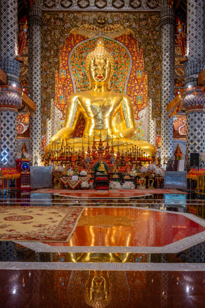 istock Beautiful temple in Chiang Mai, Thailand 2161630513