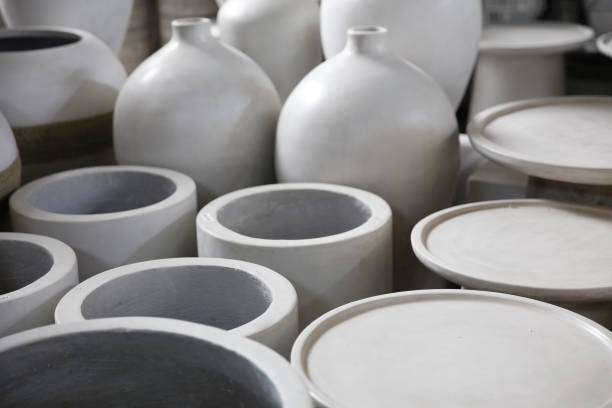 istock Variation Ceramic Vase in the warehouse 2161633259