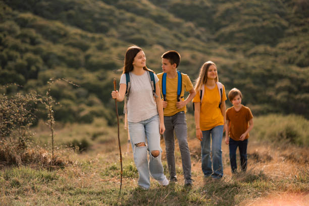istock Children hiking in nature 2161635669