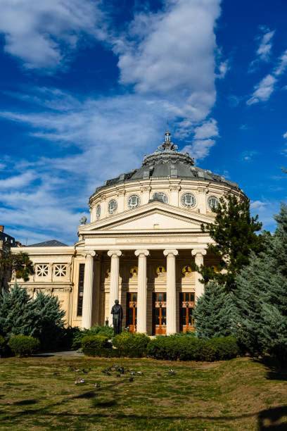 istock Bucharest Romanian Athenaeum or Ateneul Roman Bucuresti 2161654110