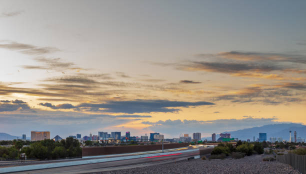 Las Vegas skyline looking from Henderson