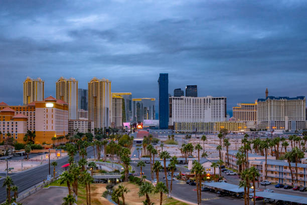 istock Las Vegas downtown skyline 2161658076