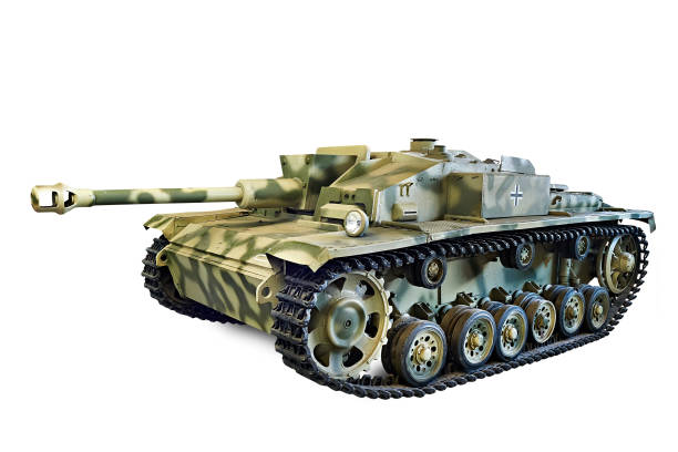 istock German assault gun StuG III isolated white 2161660303