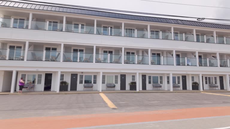 Stock video York Maine travel destination. Summer 2024