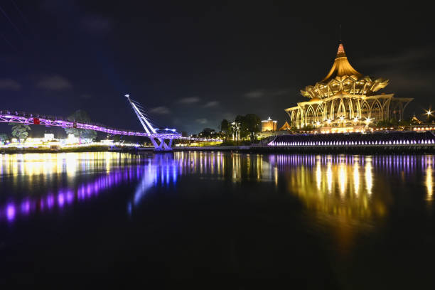 istock Kuching Waterfront, Sarawak, Borneo, Malaysia 2161669715