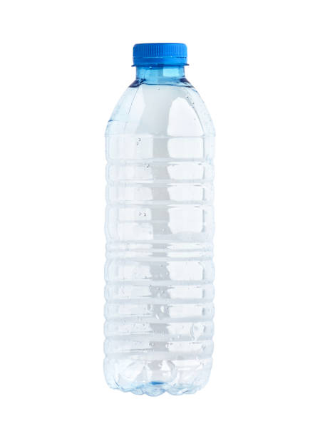 istock Plastic water bottle isolated on white background. 2161670398