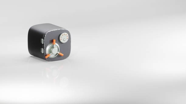 istock Stylish and modern gadget featuring a multifunctional dial set on a reflective surface 2161673504