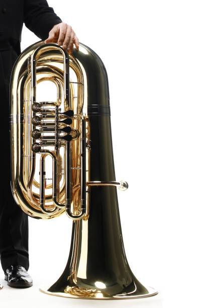 istock Tuba brass instrument 2161678148