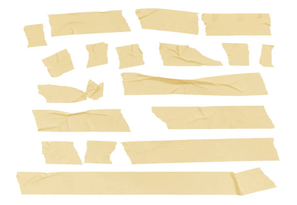 istock Crumpled masking tape pieces 2161687500