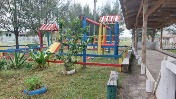 istock Playground in the public park. 2161687536