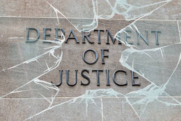 istock Broken Department of Justice 2161692098