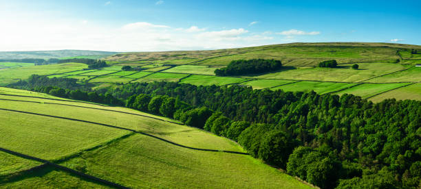 Farm and village in the southern area of the Yorkshire Dales National Park in England.