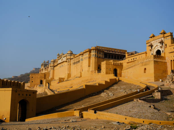 istock Impressive Amer fort  at sunrise 2161698411