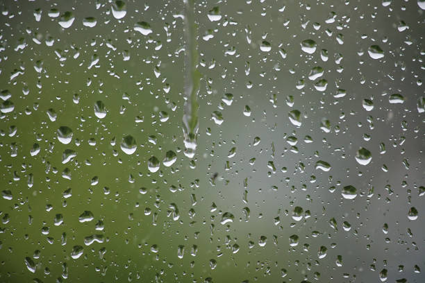 istock The raindrops on the window are small and numerous 2161701242