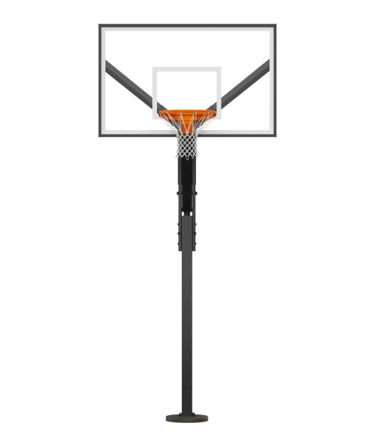 Basketball Hoop Isolated