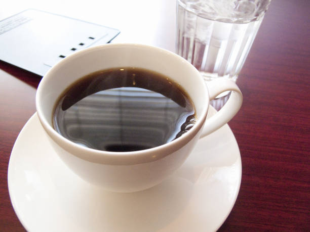 istock Hot coffee in a coffee shop 2161715655