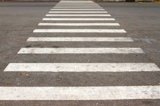 istock Zebra Crosswalk On The Asphalt Road. 2161720151