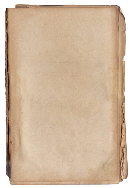 istock Vintage background of old ancient torn paper texture isolated 2161721497