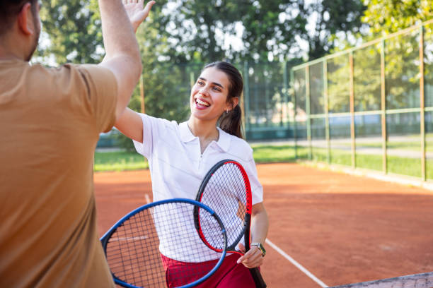 istock Female tennis player 2161722124