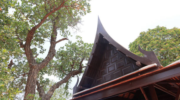 istock Thai style house roof gable 2161724233