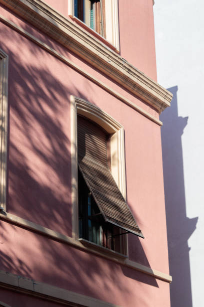 istock classic architecture with retractable wooden windows 2161738663