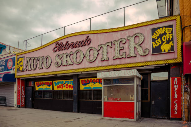 Eldorado Auto Skooter in Coney Island situated on Surf Avenue, Eldorado’s classic façade has been beckoning in kids of all ages since it first opened in 1973. You’ll not only find first-rate bumper cars in Coney Island, but also one of the coolest arcades in Brooklyn.

Also famous for being the home of the 