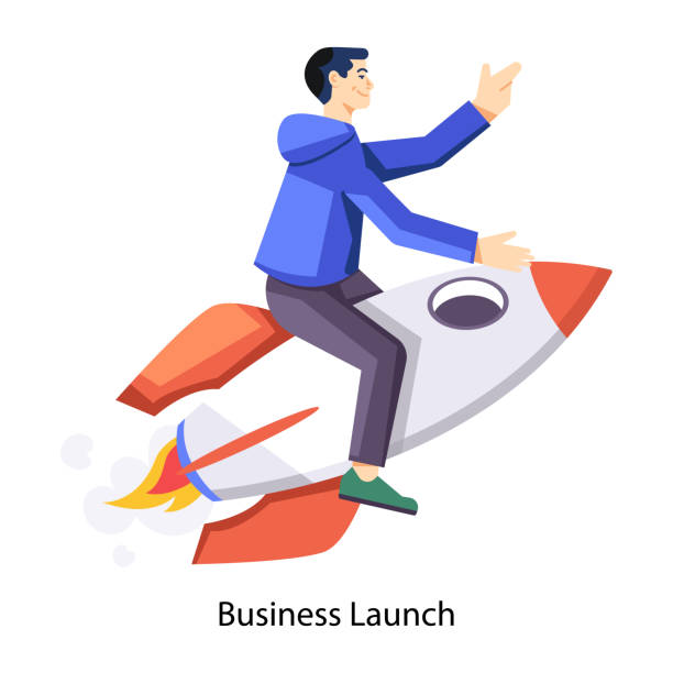 istock A flat style illustration of business startup 2161756420