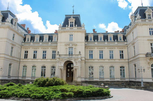 Potocki palace building in Lviv, Ukraine