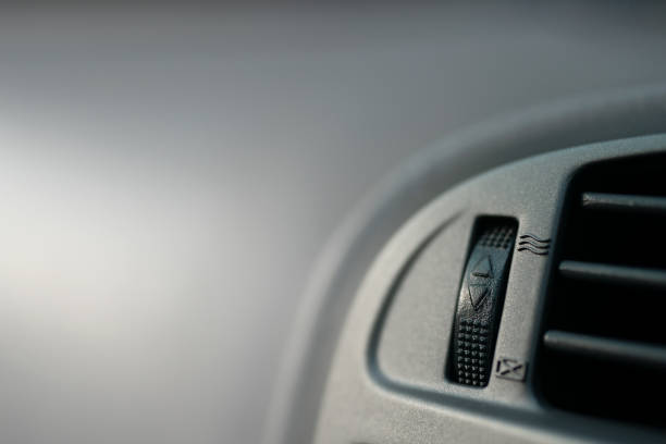 istock Car aircond ventilation. Car interior. 2161765641