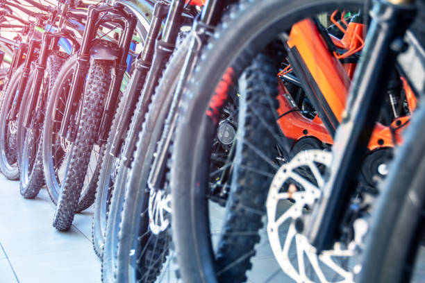 istock Close-up View of Modern Bicycles 2161767024