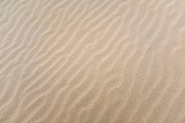 istock Waves in the sand - Sand on the beach 2161773115