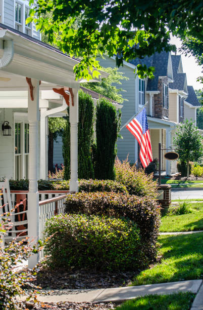 istock Patriotic Neighborhood 2161778684