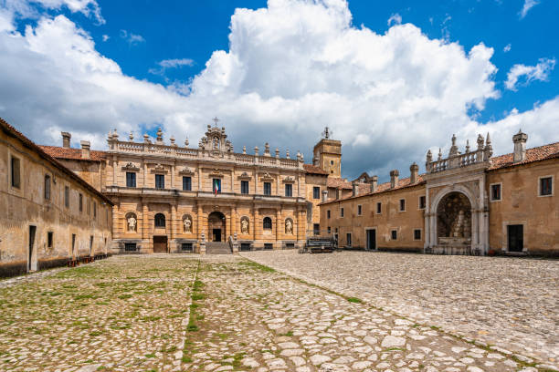 istock The marvelous Certosa di Padula, monastic complex and Unesco world heritage site in the province of Salerno, Campania, Italy. June-12-2024 2161787097