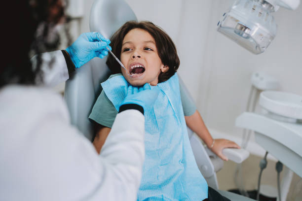 istock Child at the dental office 2161791138