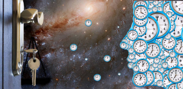 istock Time Collage: Surreal Clocks Adorning a Wall 2161803078