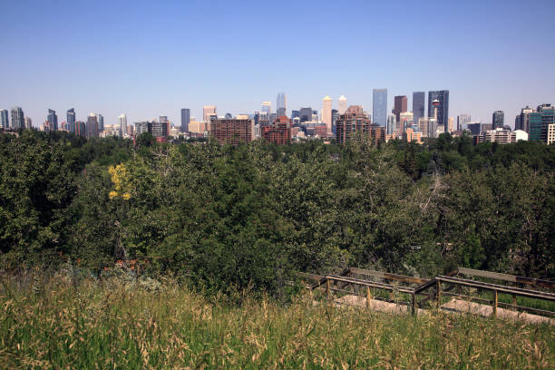 istock Calgary Skyline With A Difference. Looking To The North From South 2161803918