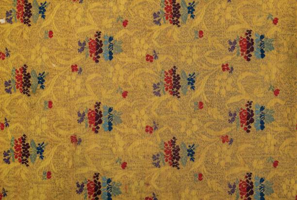 istock Floral pattern background, maximalism style, vintage concept. 2161806509