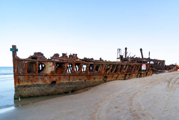 istock SS Maheno Shipwreck on Fraser Island 2161814712