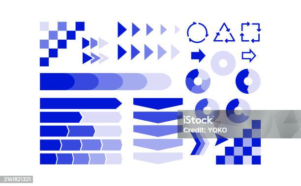 Blue Algorithm Charts A Set Of Simple Blue Flow Charts Stock Illustration - Download Image ...