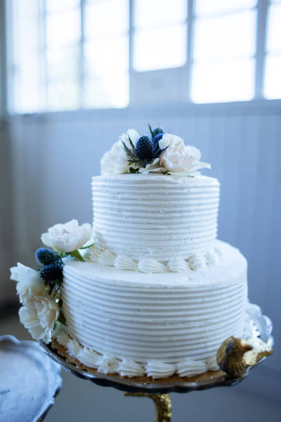istock Beautiful Wedding Cup Cakes and Dessert Table 2161837454