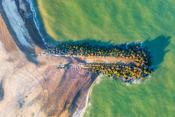 istock Denmark - Rocky Pier at Sunset 2161837617