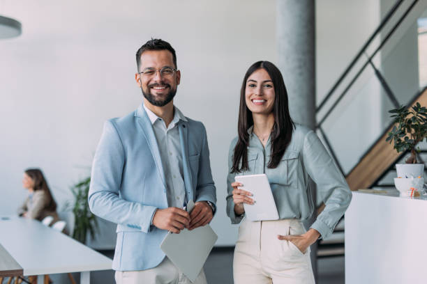 istock Business people in the office. 2161842575
