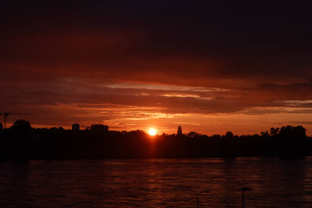 Photos was taken on 24th May 2024, Sunset Golden Hour in Düsseldorf