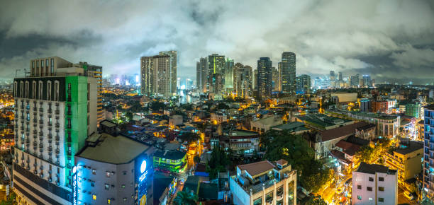 istock Nighttime Cityscape in Metro Manila 2161845760