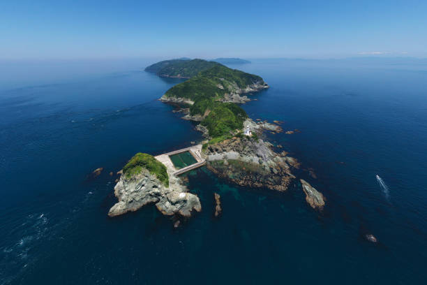 Cape Sada, famous for Japan's longest and narrowest peninsula